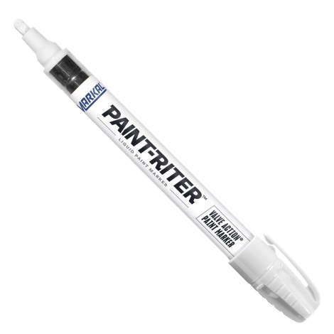 Merkkauskynä Markal PAINT-RITER; 3 mm; valkoinen