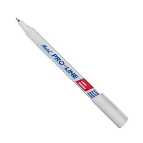 Merkkauskynä Markal PRO-LINE Micro; 0,79 mm; valkoinen