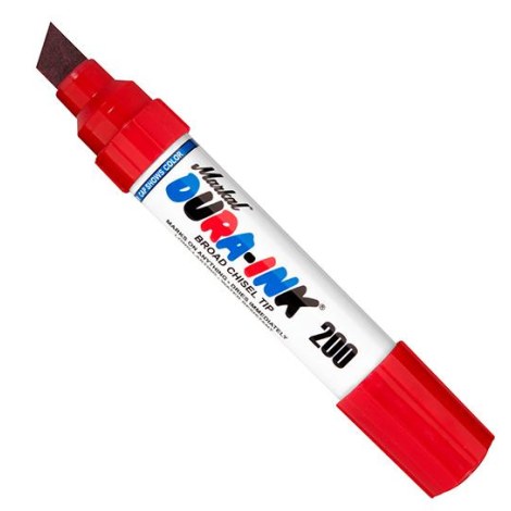 Merkkauskynä Markal DURA-INK 200; 9,5-16 mm; punainen