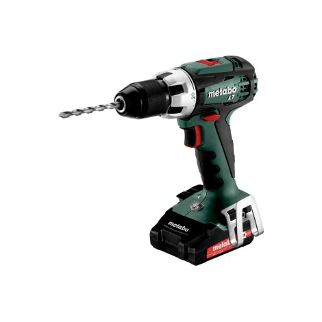 Pora/ruuvinväännin Metabo BS 18 LT Compact; 18 V; 2x2 Ah akku