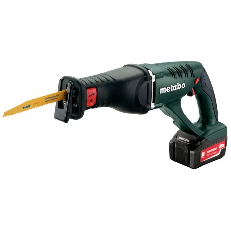 Akkupuukkosaha Metabo ASE 18 LTX; 18 V; 2x5,2 Ah akku
