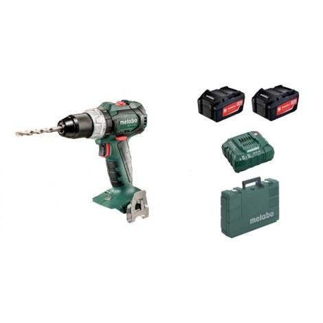 Pora/ruuvinväännin Metabo BS 18 LT BL; 18 V; 2x4,0 Ah akku