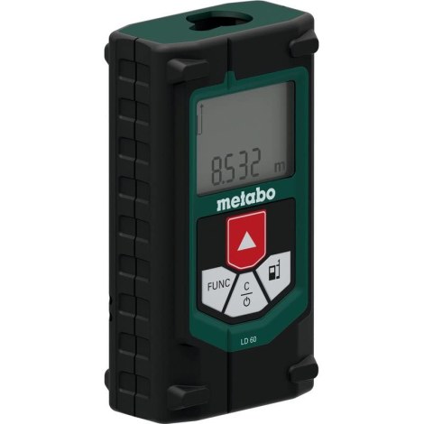 Laseretäisyysmittalaite Metabo LD 60; 0,05-60 m