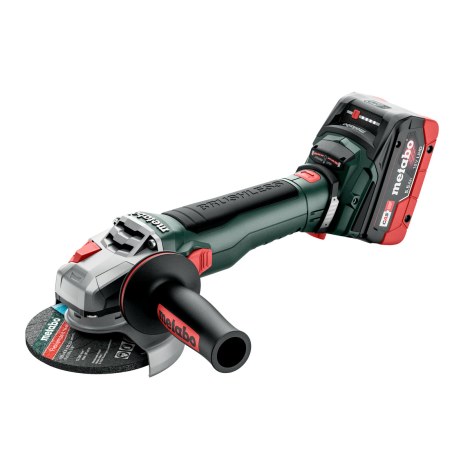 Akkukäyttöinen kulmahiomakone Metabo WB 18 LT BL 11-125 Quick; 18 V; 125 mm; 2x5,5 Ah  akku