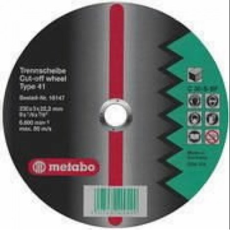 Hiova katkaisulaikka Metabo 616733000; 125x2,5 mm; TF41 Kivelle
