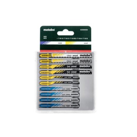 Pistosahanterä Metabo 623600000; 10 kpl.