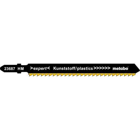Pistosahanterä Metabo Expert HM 23687; 3 kpl.