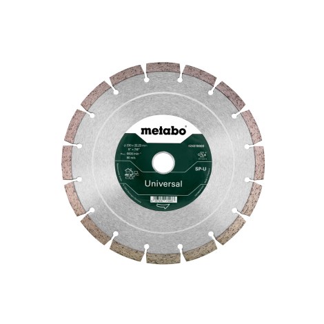 Timanttikatkaisulaikka Metabo UNIVERSAL SP-U; 230x22,23 mm