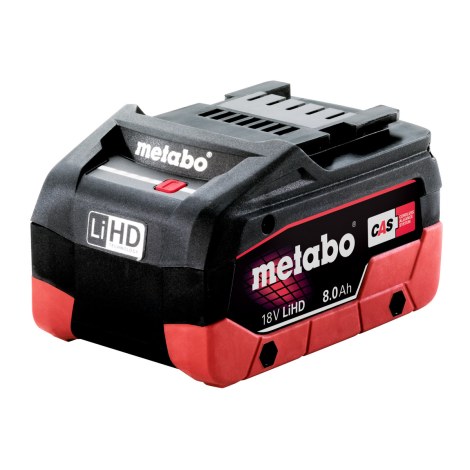 Akku Metabo; 18 V; 8,0 Ah; LiHD