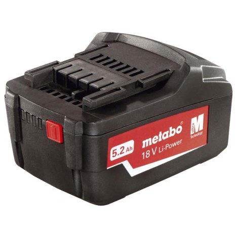 Akku Metabo 18V; 5,2 Ah; Li-ion