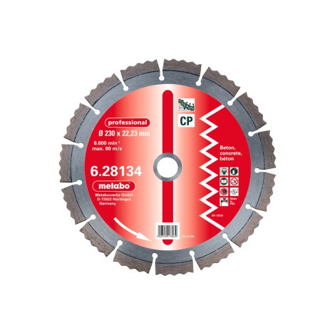 Timanttikatkaisulaikka Metabo Professional CP; Ø125