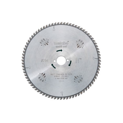 Katkaisuterä puulle Metabo; 315x2,4x30,0 mm; Z96; -5°