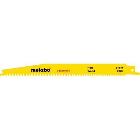 Puukkosahanterä Metabo 631913000; HCS; 5 kpl.