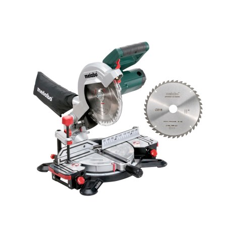 Katkaisu- ja jiirisaha Metabo KS 216 M + Katkaisulaikka Metabo Classic