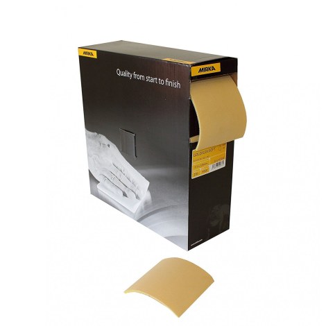 Hiekkapaperirulla Mirka GoldFlex Soft 2912707025; 115x125 mm; P240; 200 kpl.