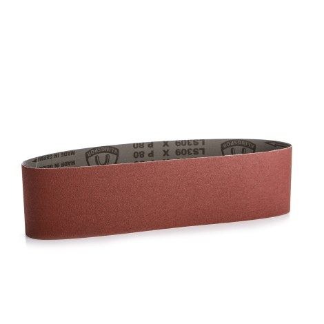 Hiomanauha nauhahiomakoneeseen Mirka Hiolit 5743299380; 65x410 mm; P80