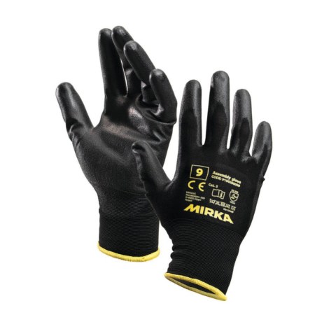 Nylon hanskat Mirka 9190260009; 9 koko