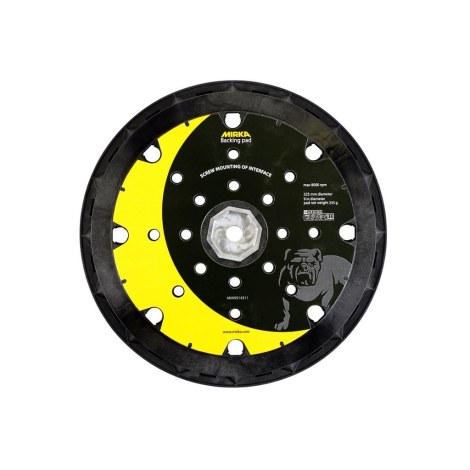 Hiomalautanen Mirka LEROS; 225 mm + 8 kpl. kiinnityspultit