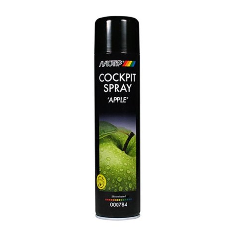 Autonpesuaine Motip COCKPIT SPRAY APPLE; 600 ml