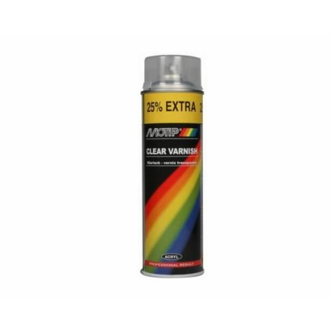 Suihkuta lakkaa Motip CLEAR VARNISH; 500 ml; kiiltävä