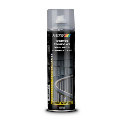 Puhdistusaine Motip STAINLESS STEEL CLEANER; 500 ml