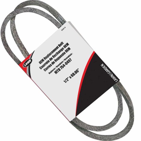 Leikkuulaitteen hihna puutarhatraktoriin MTD 754-0497