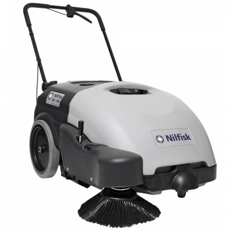 Akuukäyttöinen lakaisukone Nilfisk-ALTO Sweeper SW750; 12 V; 1x46 Ah akku