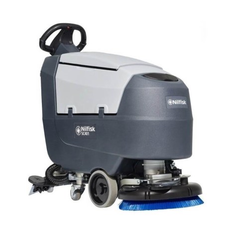 Lattianpesukone Nilfisk-ALTO Scrubber SC401 43 B; 2x12 V; 2x76 Ah akku