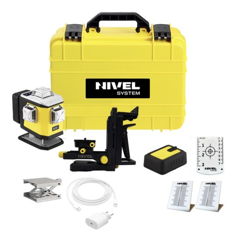 Ristilinjalaser Nivel System CL5V + tarvikkeet