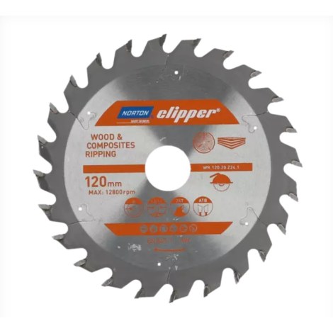 Katkaisuterä puulle Norton 70184631830; 450x30 mm; Z36