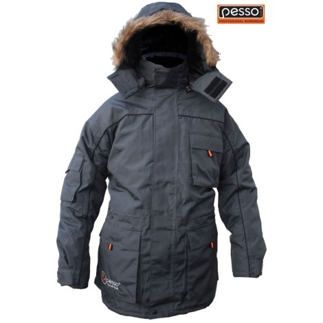 Lämmin takki Pesso Greenland; XXXL harmaa