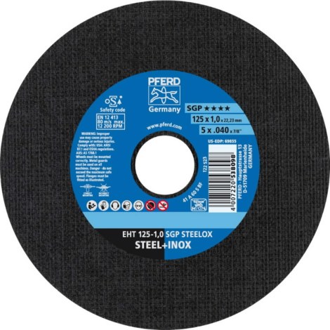 Hiova katkaisulaikka PFERD 538098; 125 mm