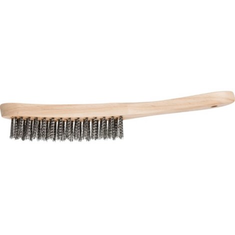 Manuaalinen teräsharja Pferd HBU 30 Inox; 290 mm