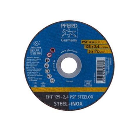 Hiova katkaisulaikka Pferd EH125; 125x3,2x22,23 mm metalille