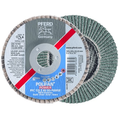 Lamellihiomalaikka  Pferd SG-Power; 150 mm; Z60