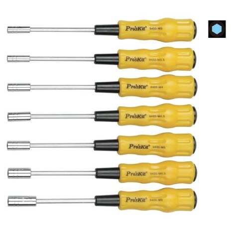 Ruuvimeisselisetti Proskit 1PK-9402; 7 kpl.