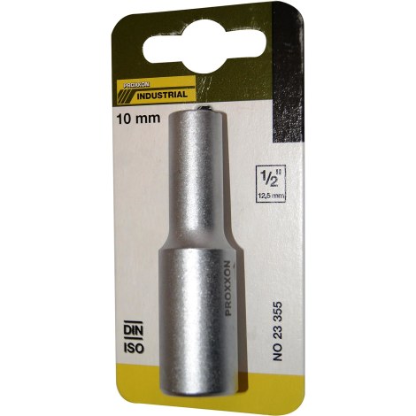 Kuusiohylsy Proxxon 23355; 1/2''; 10 mm; 79 mm