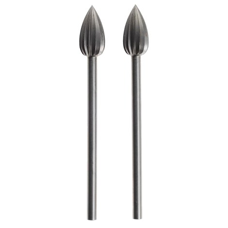 Volframi-vanadiiniteräksiset jyrsinpuikot Proxxon; 6 mm; 2 kpl.