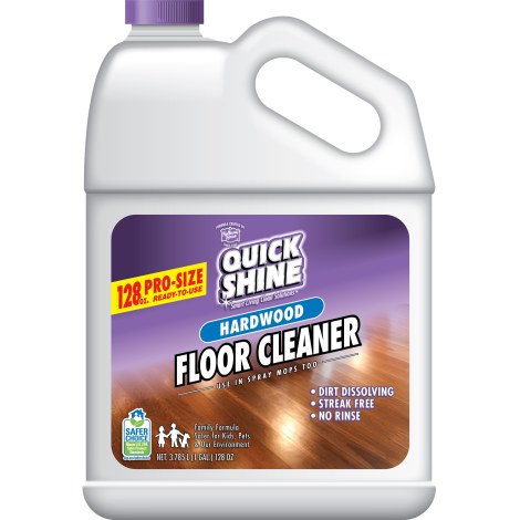 Lattianpuhdistusaine Qiuck Shine Hardwood Floor; 3,78 l