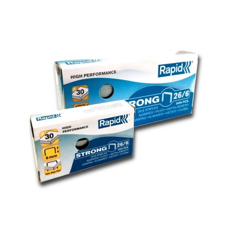 Niitit Rapid 24862000; 6 mm; 5000 kpl.; tyyppi 26