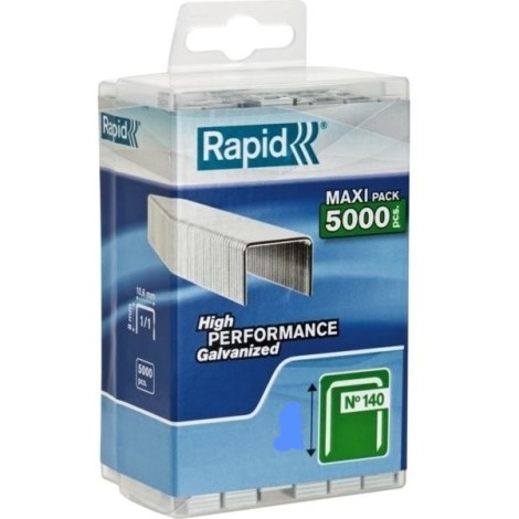 Niitit Rapid; 10,6x12 mm; 5000 kpl.; tyyppi 140