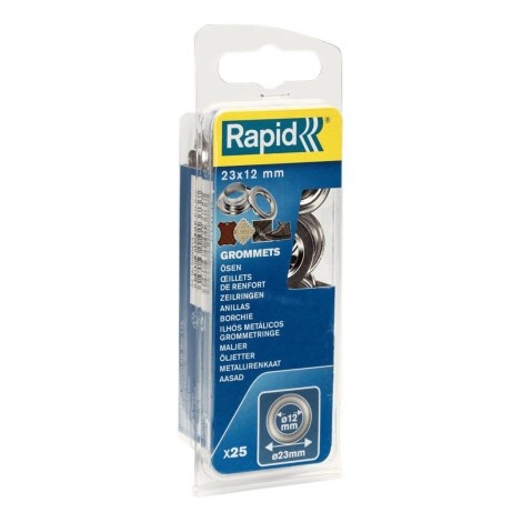 Niitit Rapid 5000413; 23 mm; 12 mm; 25 kpl.