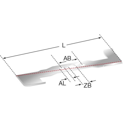 Varaterä 31-206; 45,3 cm