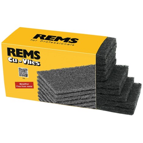 Kuparin puhdistuspyyhkeet Rems Cu-Vlies; 10 kpl.