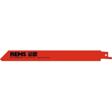 Puukkosahanterä Rems 561106R05; 200 mm; 5 kpl.