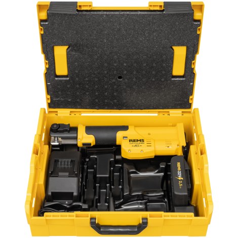 hydrauliprässi Rems Mini-Press S 22V ACC; 21,6 V; 1x1,5 Ah akku