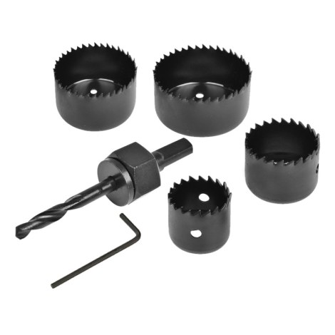 Reikäporasetti Rexxer RG-05-200; 32-54 mm; 5 kpl.