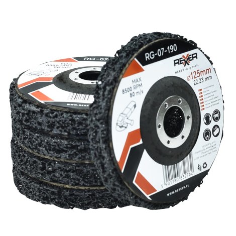 Hiomalaikka Rexxer RG-07-280; 125x22,2 mm; 5 kpl.