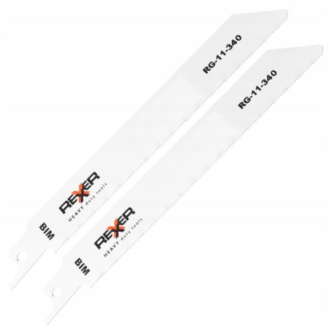 Puukkosahanterä Rexxer RG-11-340D; 150 mm; 2 kpl.