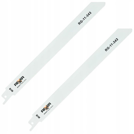 Puukkosahanterä Rexxer RC-11-343D; 228 mm; 2 kpl.